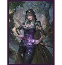 Val Indra Elmourne Queen's Vanquisher TCG Card Sleeves