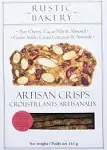 Rustic Bakery Artisan Crisps, Tart Cherry, Cacao Nib & Almond - 5 oz