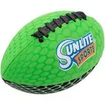 Sunlite Sports Football with Glowing Surface at Night