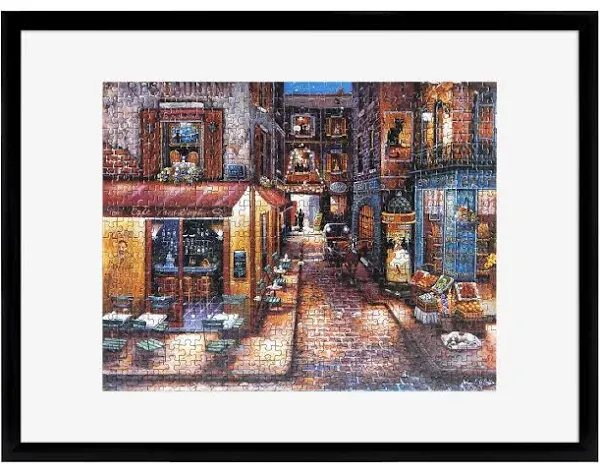 MCS 20x27 inch Puzzle Frame for Sizes 20 x 27 Smaller Black 65744