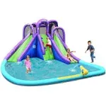 Inflatable Water Park Mighty Bounce House with Pool