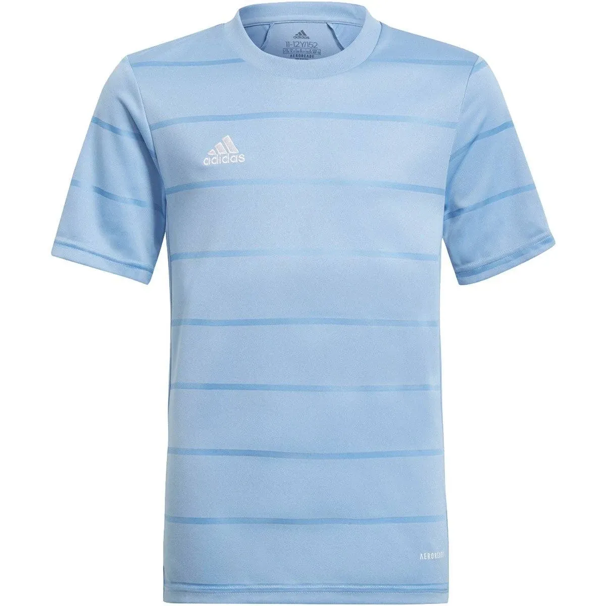 Adidas Youth Campeon 21 Soccer Jersey, L / Light Blue