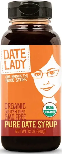 Date Lady Organic Pure Date Syrup - 12 fl oz bottle