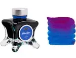 Diamine Blue Edition Sheen Fountain Pen Ink Polar Glow 50ml