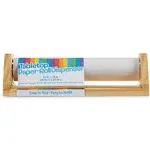 Melissa &amp; Doug Wooden Tabletop Paper Roll Dispenser