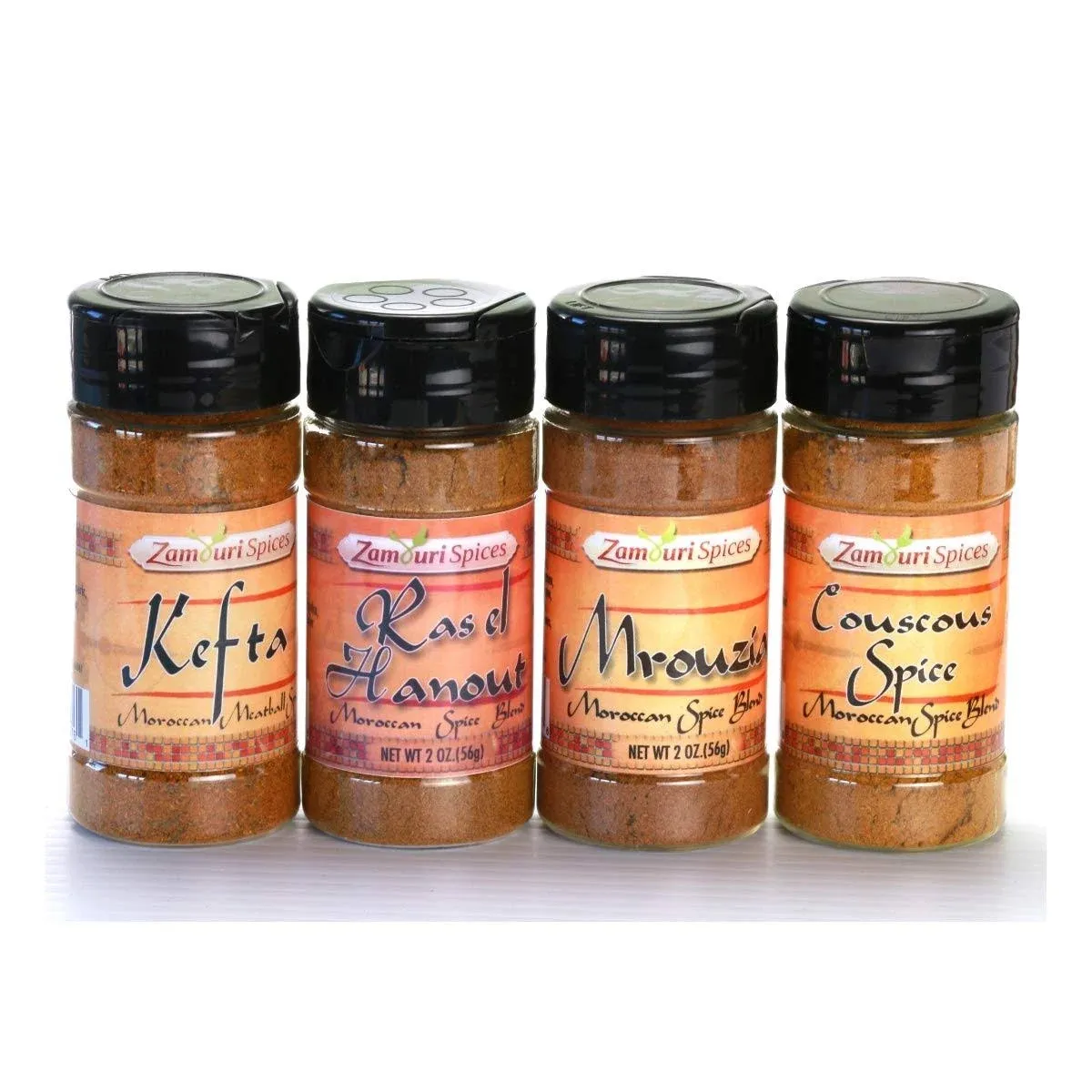 Zamouri Spices Moroccan Spices Set of 4