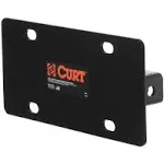 Curt 31002 Hitch-Mounted License Plate Holder