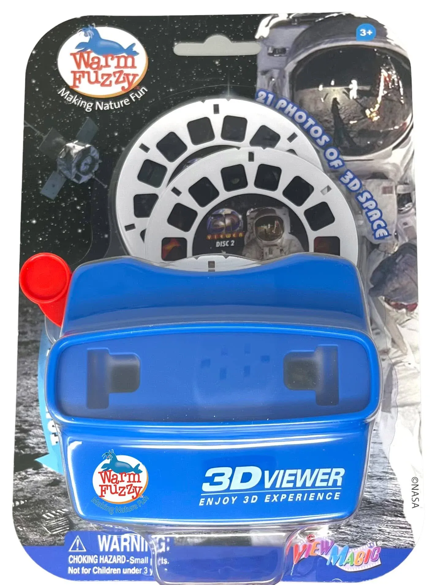 WARM FUZZY Toys 3D Viewfinder (Space) - for Kids &amp; Adults, Space 