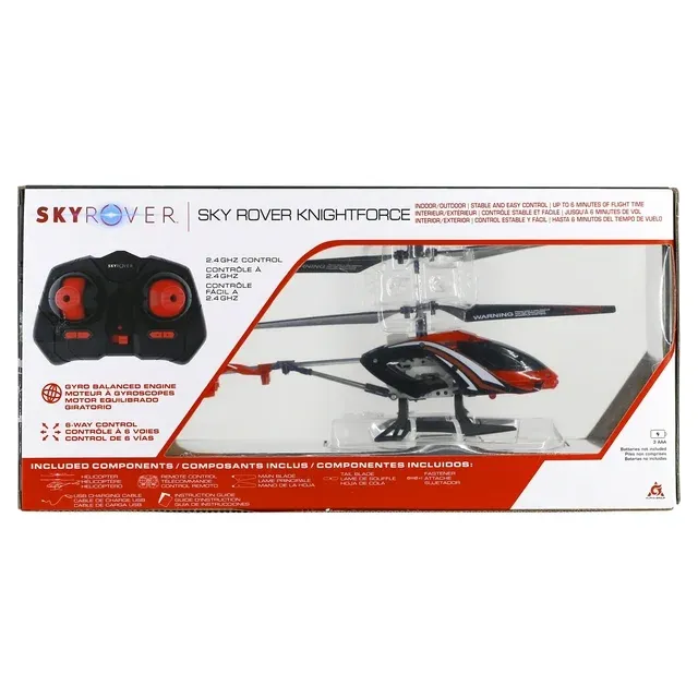 Sky Rover KnightForce Remote Control Helicopter Toy