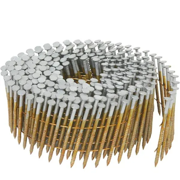 Metabo HPT 13362HPT 1-1/2-Inch x 0.092-Inch Collated Wire Coil Siding Nails | Full Round-Head | Ring Shank | Hot-Dipped Galvanized | 3600 Count