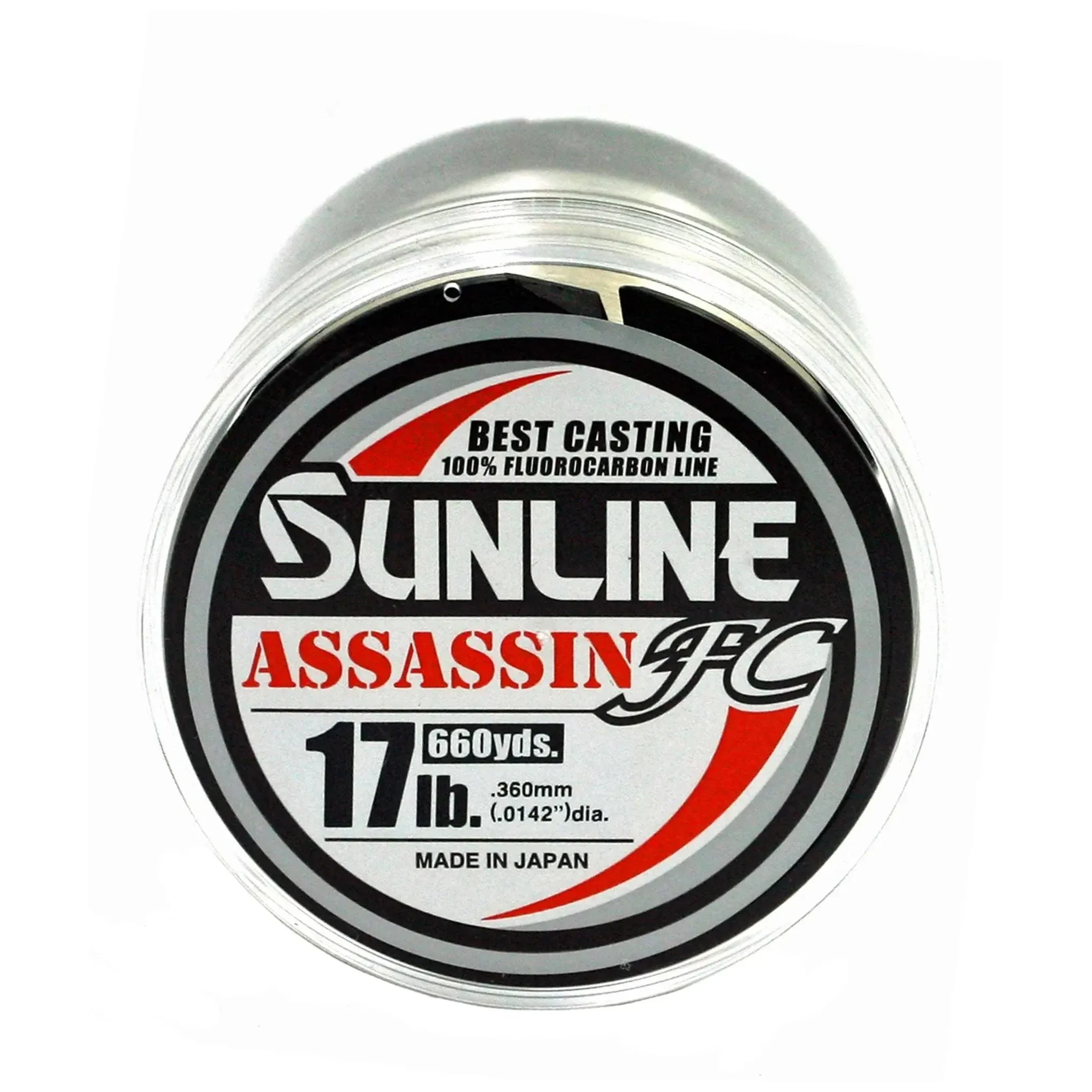 Sunline Assassin FC Fluorocarbon Line 17 lb Clear - 660yd