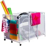 Essentially Yours Pool Noodles Holder, Toys, Floats, Balls and Floats White 