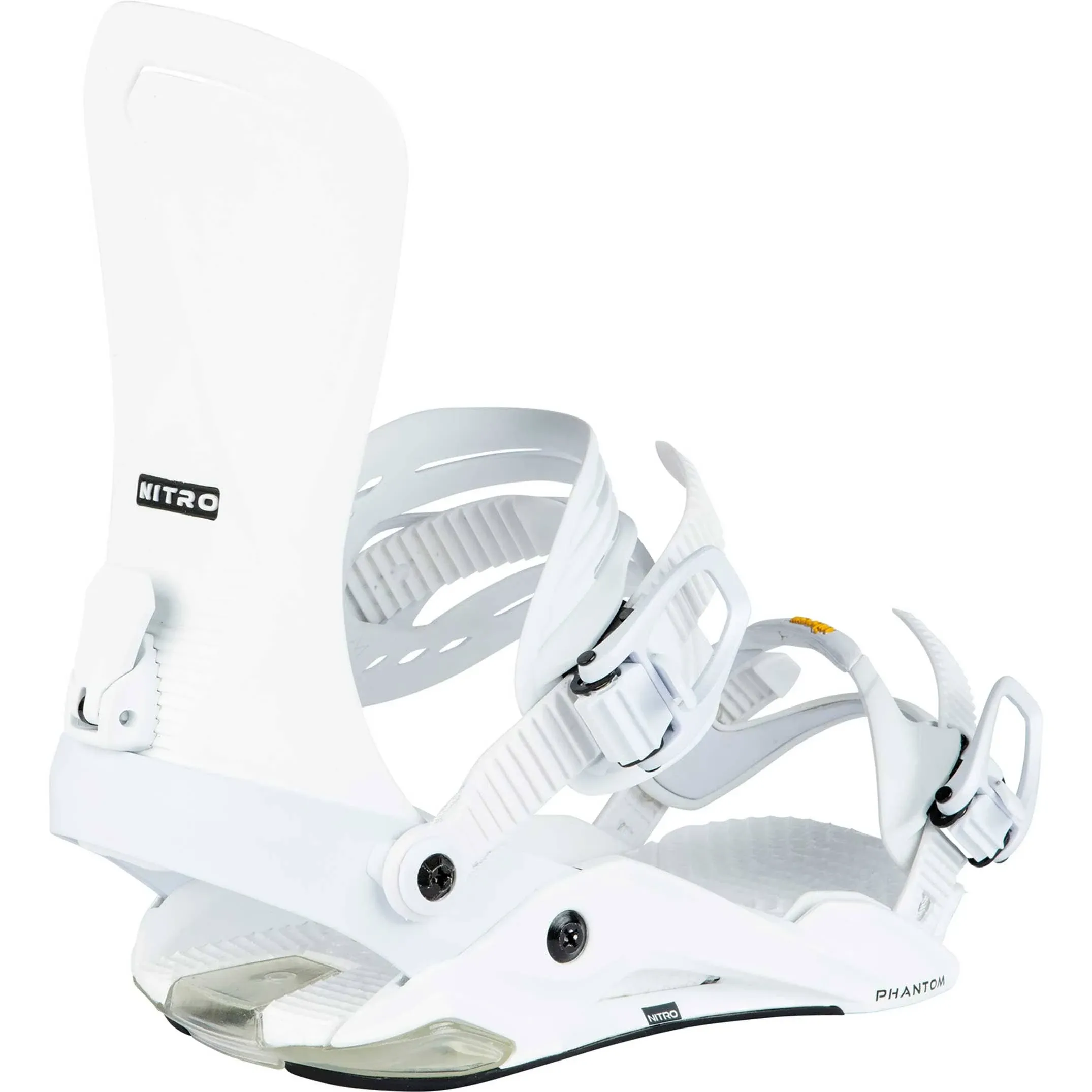 Nitro Phantom Snowboard Bindings 2024 L White