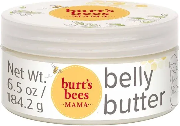 Burt&#039;s Bees Mama Bee Belly Butter 6.5 Ounce Tub