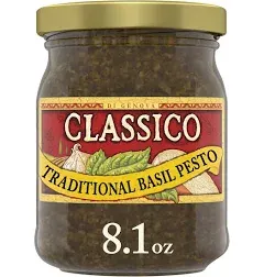 Classico Sauce & Spread, Traditional Basil Pesto 8.1 oz