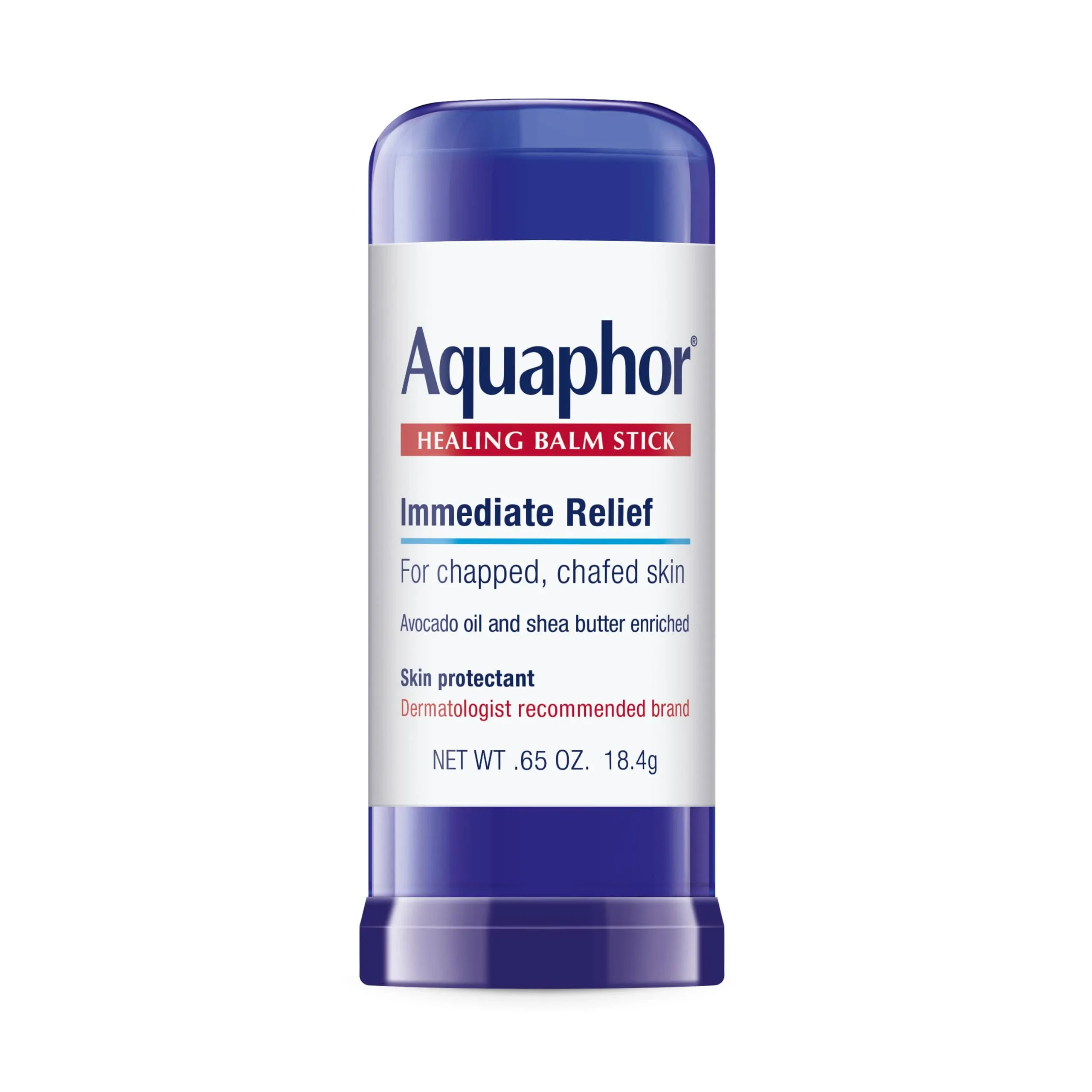 Aquaphor Healing Balm Stick Skin Protectant Avocado Oil Shea Butter .65oz Chafed