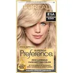 L'Oreal Paris Superior Preference Fade-Defying Permanent Hair Color 8.5A Champagne Blonde - Each