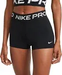 Nike Women's Pro 3" Shorts, Black