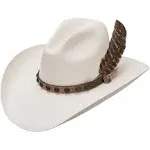 Stetson Broken Bow 10x Straw Hat 7 1/8