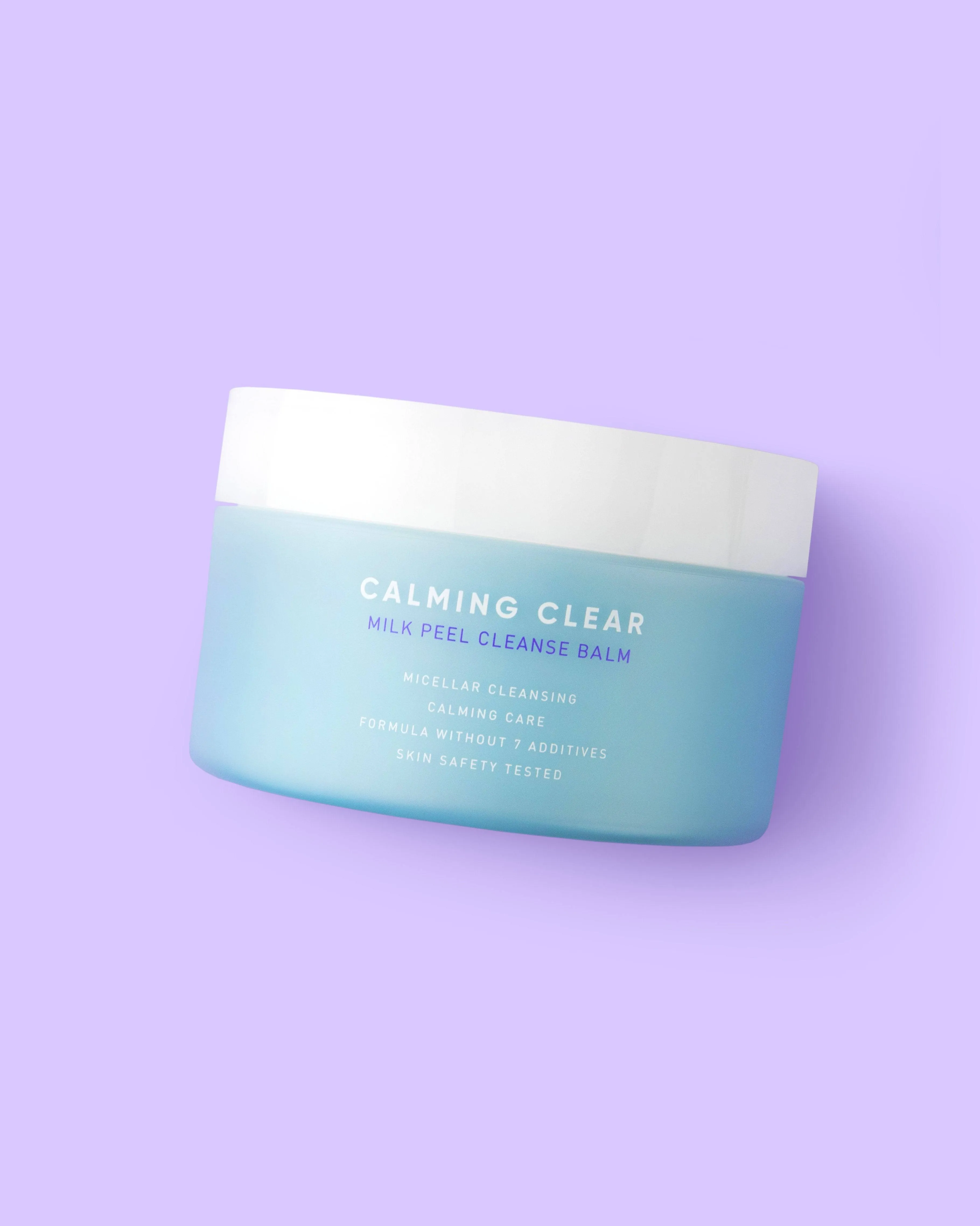 Leaders, Calming Clear, Milk Peel Cleanse Balm