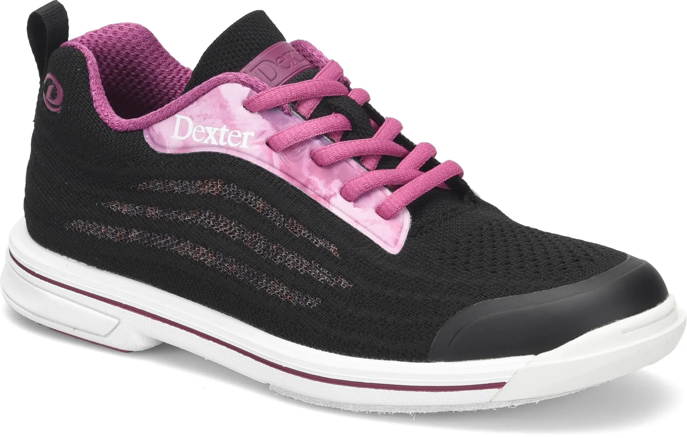 Dexter Dexlite Knit  Womens Bowling Shoes Black/Pink