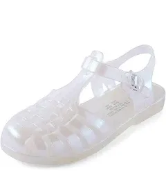 The Children's Place Girl's Jelly Fisherman Sandals