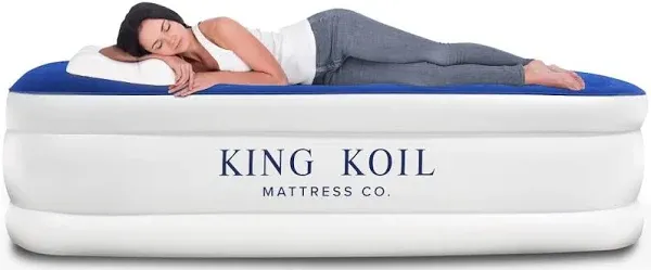 King Koil Air Mattress with Built-in Pump