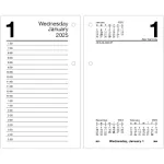 AT-A-GLANCE Daily Desk Calendar Refill