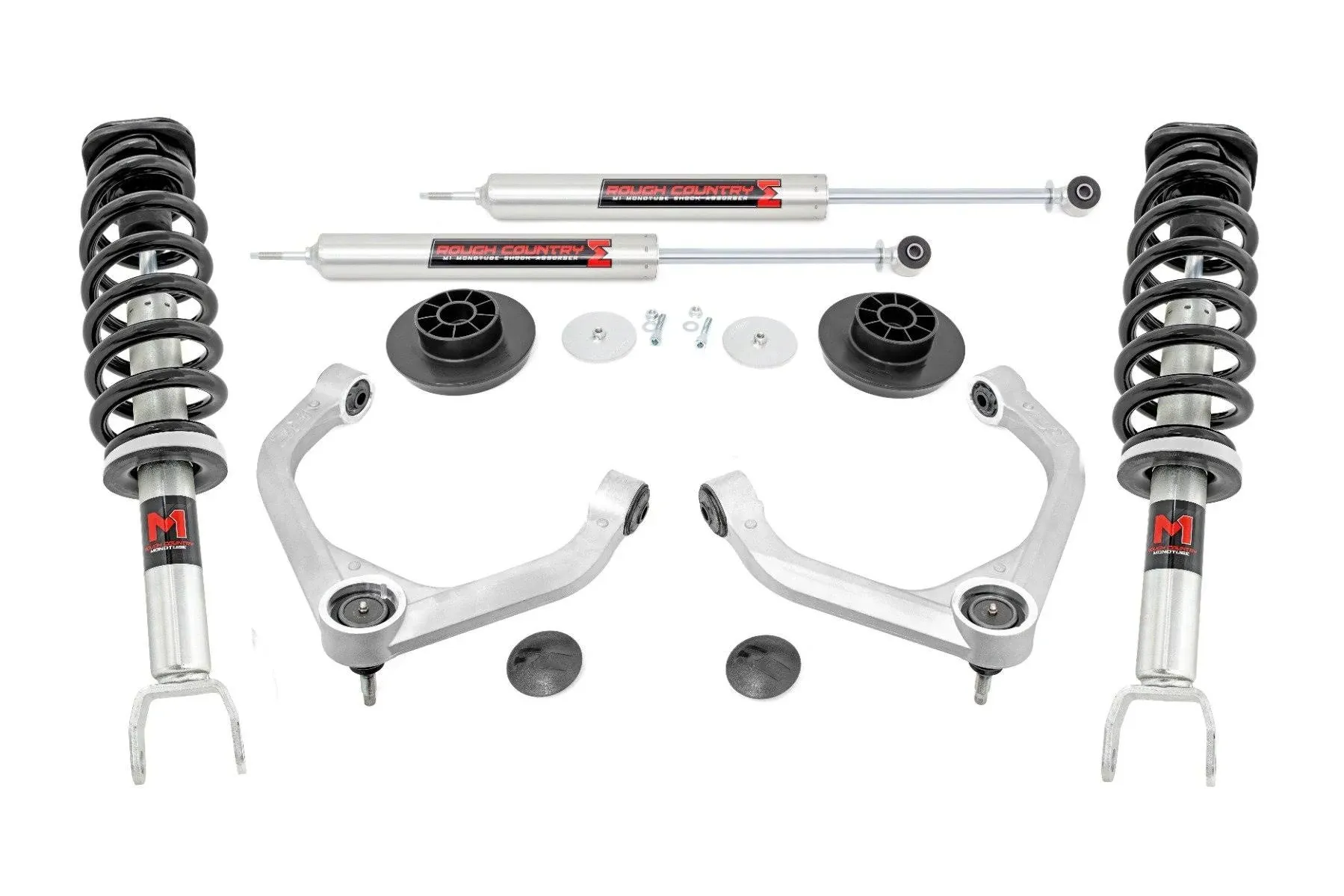 Rough Country (31440) 3.5 inch Lift Kit | M1 Struts/M1 | Ram 1500 2WD/4WD (2019-2024)