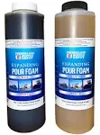 Fiberglass Supply Depot 2 lb. Density Expanding Foam Kit: 2 Part Closed Cell Polyurethane Liquid Foam for Boat and Dock Flotation, Insulation,