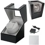 MAOPINER Single Automatic Watch Winder with Japanese Mabuchi Quiet Motor, Black