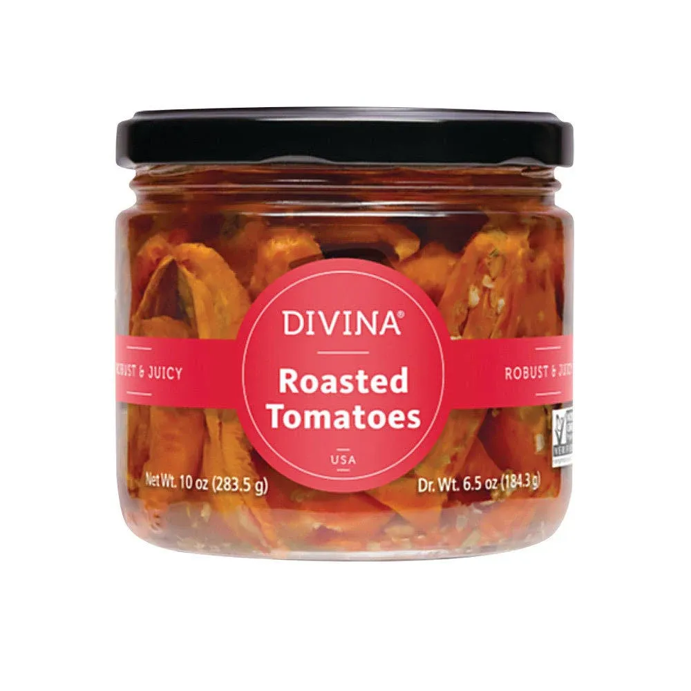 Divina Roasted Red Tomatoes, 10 Oz. (Case of 6)