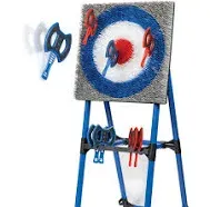 EastPoint Deluxe Steel Frame Axe Throw Target Game Set