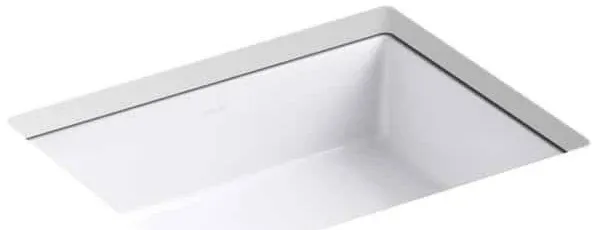 Kohler K-2882-0 Verticyl 19-13/16&#034; Rectangular Undermount Bathroom Sink