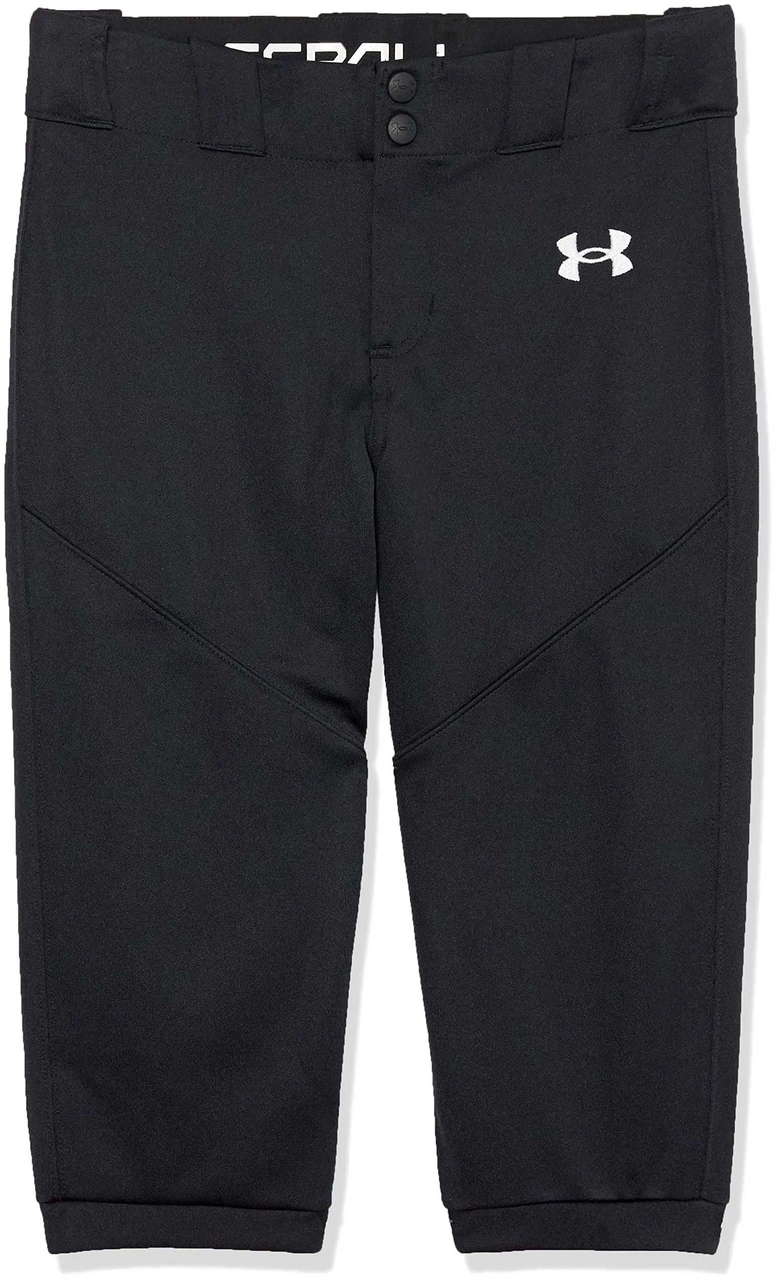 Under Armour Boys' Utility Knicker Baseball Pants, Medium, Black