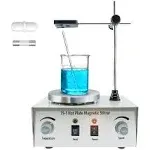 YaeCCC 1000ml Magnetic Stirrer Adjustable Hotplate Mixer with Stir Bar 2400RPM