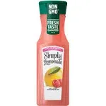 Simply Lemonade Lemonade, with Raspberry - 11.5 fl oz