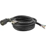 CURT® 56603 - 10&#039; 7-Way RV Blade Replacement Harness