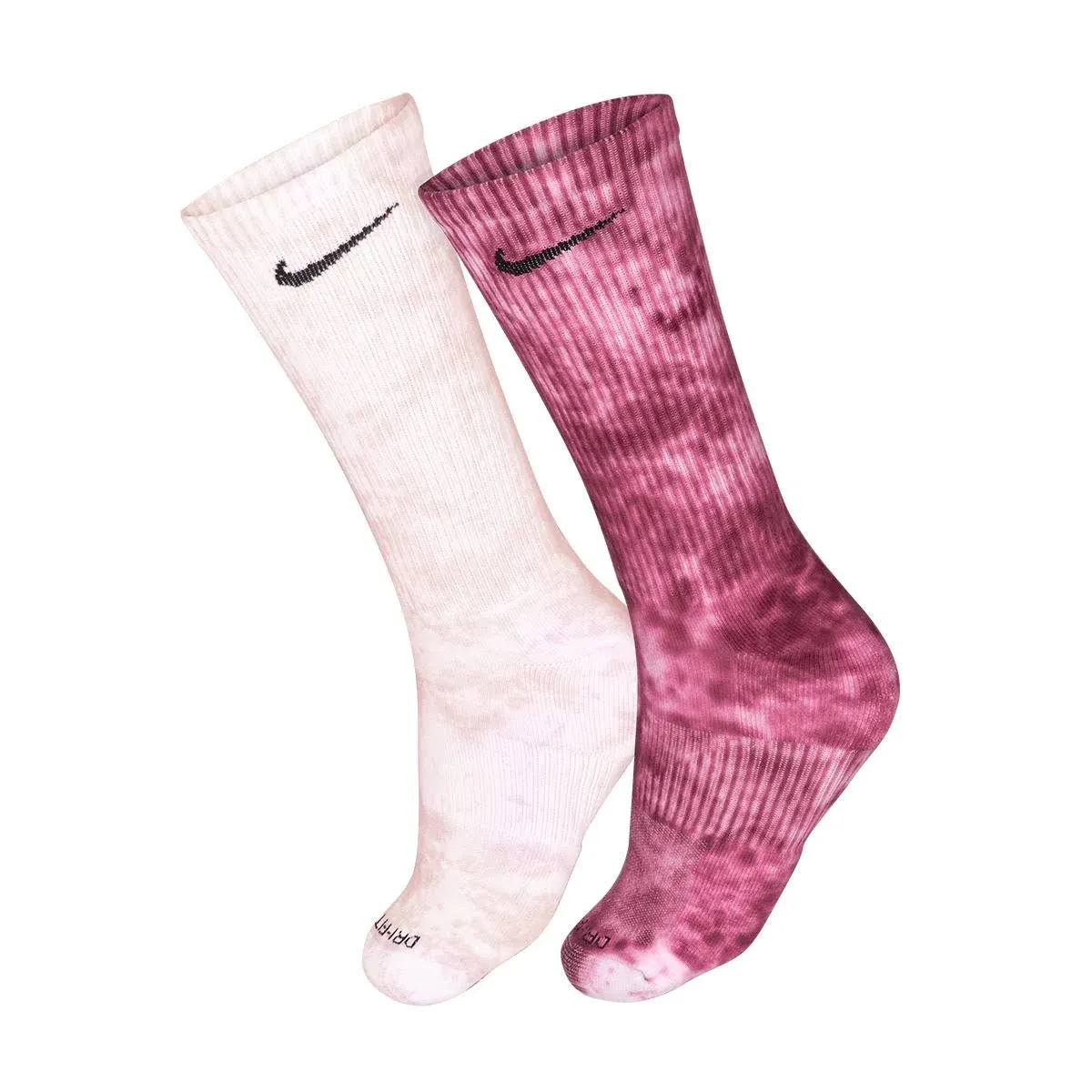 Nike Everyday Plus Cushioned Tie-Dye Crew Socks (2 Pairs)