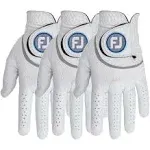 FootJoy Men's HyperFLX Golf Gloves White Medium/Large, Worn on Left Hand