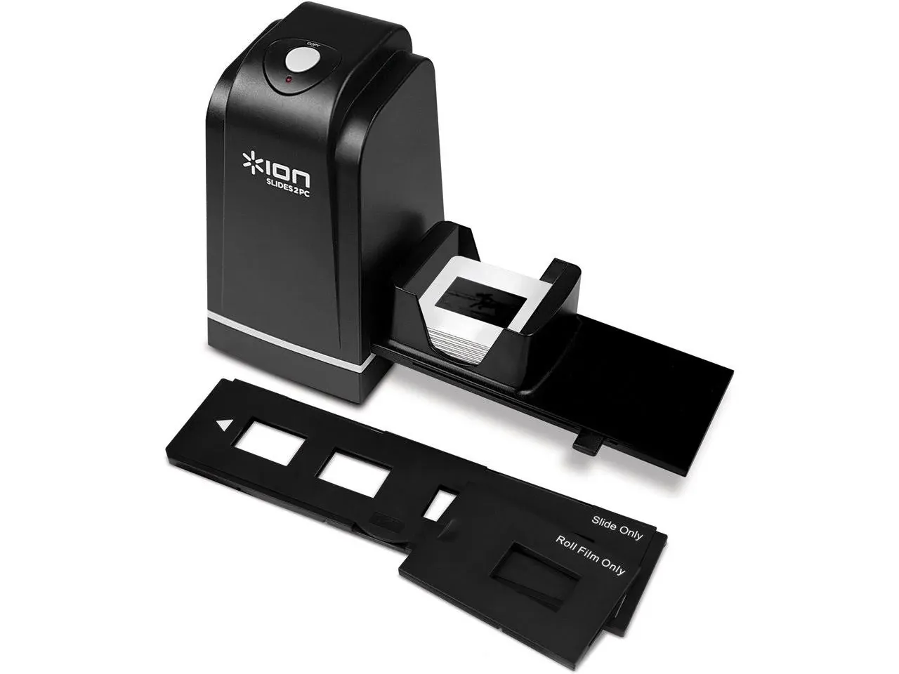 ION Slides 2 PC 35mm slide and film scanner with USB Plug-In NEW Open Box