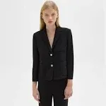 Theory Shrunken Patch Pocket Blazer, 8 / Black