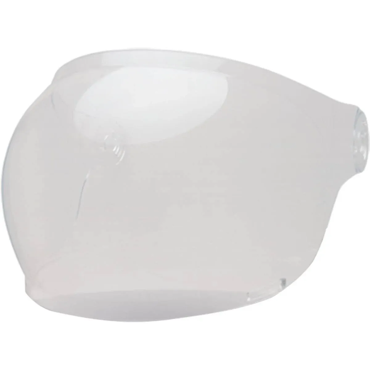 Bell Bullitt Bubble Face Shield Visor Clear with Black Leather Tab NEW