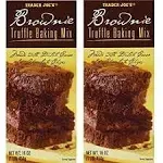 Trader Joe's Brownie Truffle Baking Mix 16 oz (Pack of 2)