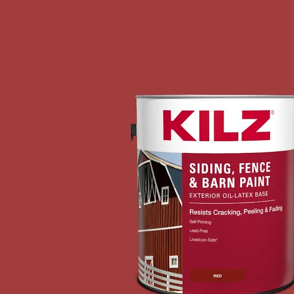 KILZ Exterior Siding, Fence, and Barn Paint