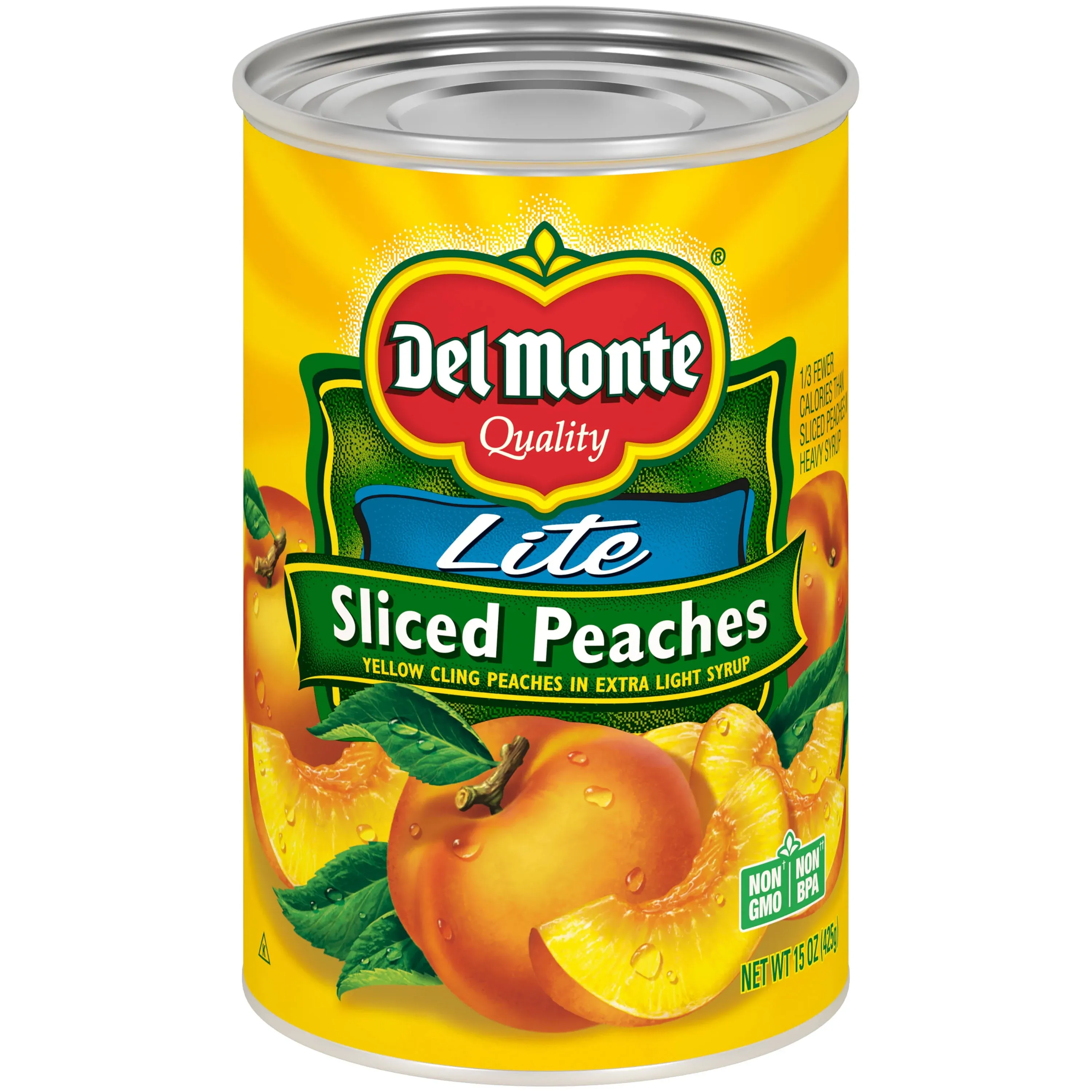 Del Monte Sliced Peaches, Lite