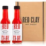 Original Hot Sauce by Red Clay Hot Sauce, Southern Style Condiment and Marinade, Gluten Free, Sugar Free, Keto Friendly, Sustainably Sourced, Mild