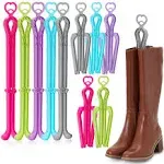 Juvale 10-Pack Boot Storage Shaper Inserts Stand Up Holders, 5 Colors, 4 x 13 Inches