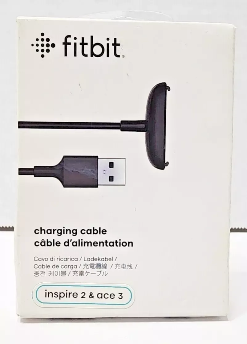 Fitbit - Inspire 2 Charging Cable - Black