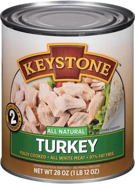 Keystone Meats All Natural Canned Turkey